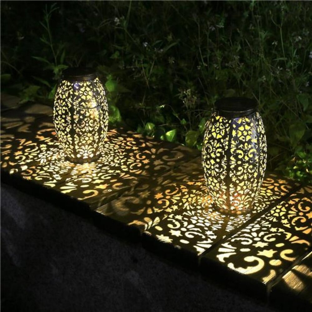 Solar Lantern Lights for Hanging or Table Outdoor Solar Light